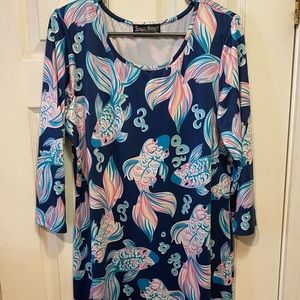 Tango Mango Koi Fish Dress